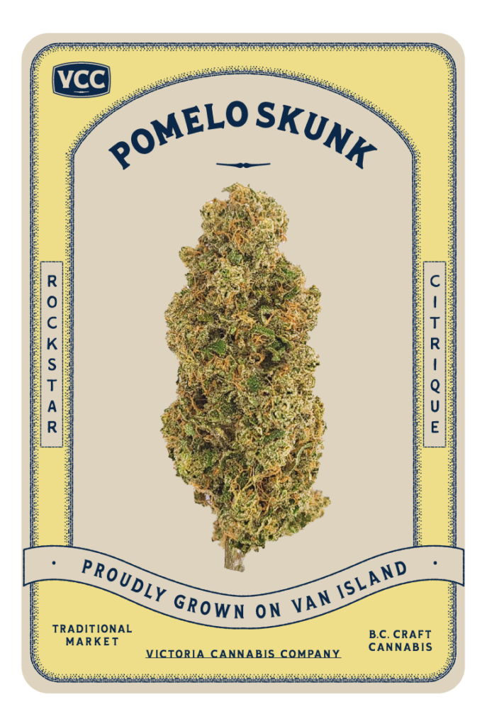 pomelo skunk cultivar vancouver island craft cannabis