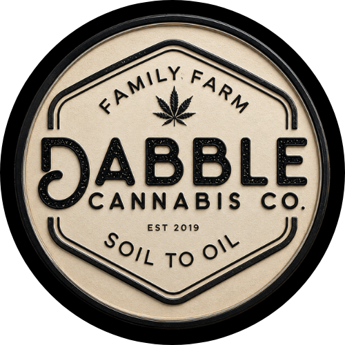 Logo Dabble Cannabis Co jointconnections BRAND BADGES 5